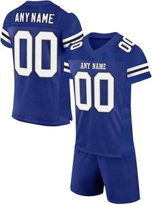 Uniforme de football américain haut de gamme, tissu 100% polyester, uniformes de football sur mesure, impression par sublimation complète, séchage rapide - Product Image 3
