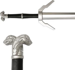 Espada Larga Medieval Occidental de Acero con Alto Contenido de Carbono, Cuchilla Afilada, Venta al Por Mayor OEM, Ideal para Regalo |   Cuchilla de espiga completa con funda - Product Image 2