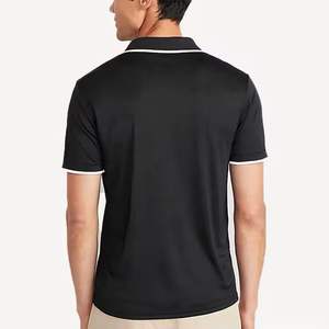 เสื้อเชิ้ตผู้ชายคุณภาพสูงรุ่นใหม่ล่าสุด ผ้าเจอร์ซีย์คอตตอน 100% แขนสั้น ระบายอากาศได้ดี แห้งเร็ว รับสกรีนโลโก้ - Product Image 2