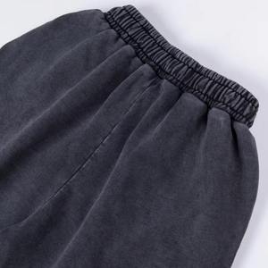 New Arrival 2026 French Terry Vintage Washed <b>Shorts</b> Streetwear Sun Faded <b>Shorts</b> For Unisex - Product Image 3
