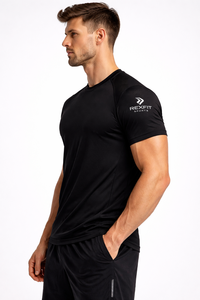 เสื้อยืดแขนยาวผู้ชาย REXFIT SPORTS OEM สำหรับเล่นกีฬา สีพื้นเรียบง่าย สวมใส่สบาย - Product Image 3