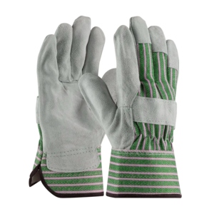 Gants de travail en cuir de vachette pleine fleur pour hommes, résistants, antistatiques, lisses pour écrans tactiles, gants de sécurité pour monteurs canadiens - Product Image 4