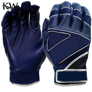 Custom Premium Leather Baseball Batting Gloves For Youth Players Professional Soft Leather Palm Enhanced <b>Control</b> - Product Image 2