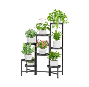 Support de jardinière en fer avec revêtement en poudre durable, fabriqué par un fabricant OEM, adapté à la résistance à la corrosion et à une utilisation extérieure longue durée - Product Image 5