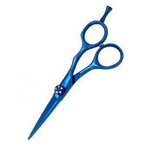 Ciseaux de coiffure professionnels pour salon de coiffure, couleur personnalisée, acier inoxydable, tranchants, pour droitiers, manche moyen - Product Image 6