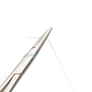 Portaagujas Quirúrgico de Acero Inoxidable con Bloqueo, Pinzas Hemostáticas, Portaagujas Quirúrgico - Product Image 3