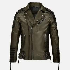 STYLISH FORMAL FRINGED <b>SUEDE</b> LEATHER <b>JACKETS</b> with STAND COLLAR and FRONT LOGO WINTER WATERPROOF - Product Image 1