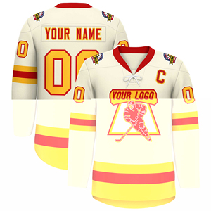 Tissu anti-déchirure pour maillot de hockey sur glace, vêtements de sport personnalisés, incluant des pantalons de hockey sur glace flexibles et une collection d'équipements d'équipe. - Product Image 1