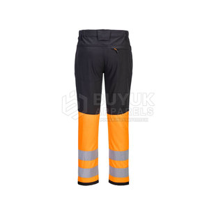 Pantalons de travail professionnels, robustes, pour travaux industriels, mécaniciens, ouvriers du bâtiment, avec poches de sécurité renforcées et fonctionnelles - Product Image 2