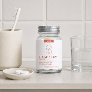 [FROM OREUM] Caja de Suscripción con Selección de Cuidado Bucal, Pasta Dental Sólida con Sabor a Mandarina de Jeju para Curadores - Product Image 1