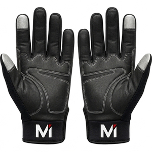 MALUZA INDUSTRIES Durable Microfiber Synthetic Leather Mechanics <b>Gloves</b> Breathable Stretch Back Automotive Repair Safety - Product Image 3