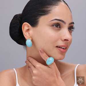 ชุดเครื่องประดับแฟชั่นต่างหูสตั๊ด prao Nutty Luxe - Product Image 1