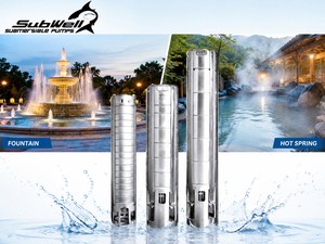 ปั๊มจุ่มใต้น้ำหลายระดับแรงดันสูง สแตนเลส ขนาด 6 นิ้ว 7.5 แรงม้า ช่องจ่ายน้ำขนาด 2-1/2 นิ้ว สำหรับระบบบำบัดน้ำ - Product Image 1