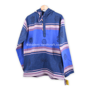 เสื้อฮู้ดผ้าฝ้ายเนปาล 100% - Product Image 3