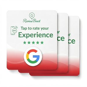 Carte NFC PVC OEM ODM personnalisée avec code QR pour avis Google, carte intelligente à puce pour la promotion des entreprises - Product Image 2