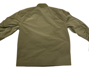 Blouson aviateur homme personnalisé 2026 avec logo, haute qualité, col montant enduit, appliqués, décontracté, automne-hiver, 100 % polyester - Product Image 6