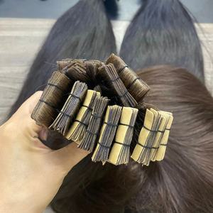 เทปที่มองไม่เห็น INS เส้นผมมนุษย์แท้เวียดนาม100% 2025เส้นผมตรงขนาด20นิ้วแบบไม่ผ่านกระบวนการสองชั้น - Product Image 1