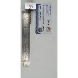 Matrice de torsion pour bracelet creux en métal 8 mm, modèle n° T 8007 Entrée 3,93 mm Sortie 3,99 mm - Product Image 3