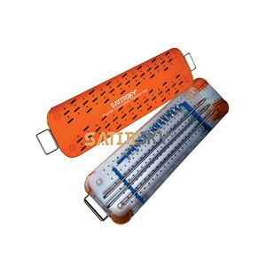 Rétracteur à 4 lames avec axe de verrouillage en acier inoxydable, instrument chirurgical orthopédique manuel auto-serrant de haute précision - Product Image 6
