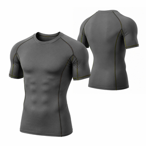 Rashguard unisexe de sublimation pour MMA, logo personnalisé, haute qualité, grappling, Jiu Jitsu, BJJ, Spandex/Polyester 220g, séchage rapide - Product Image 2