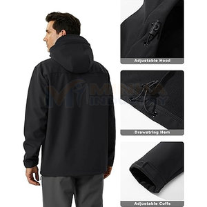 Chaqueta Impermeable de Color Personalizado para Hombre, Ropa de Invierno, Chaqueta Impermeable para Venta en Línea - Product Image 5