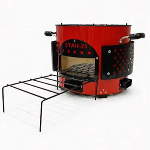 Poêle à bois en fonte robuste avec corps en acier forgé pour la cuisson en extérieur – Meilleur prix direct fabricant - Product Image 1