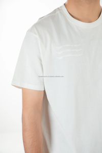 2026 TOPEAK เสื้อยืดผู้ชายผ้าฝ้าย100% สไตล์ไฮสตรีทเสื้อยืดคอกลมผ้าใบทรงพอดีตัวปกติแขนสั้นเสื้อยืดระบายอากาศได้ดี - Product Image 5
