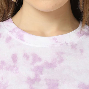 Conjuntos Casuales para Mujer, Camisetas Oversize con Lavado Ácido, Ropa Urbana Casual y Elegante, Camisetas Oversize con Lavado Ácido Ideales para el Día a Día - Product Image 4