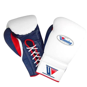 Winning Boxing <b>Gloves</b> Winning Cowhide LeatherTrainning Boxing <b>gloves</b> Lace-Up - Product Image 4