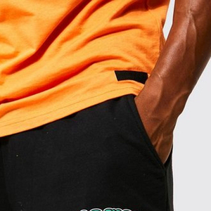 กางเกงขาสั้นผู้ชาย OME Service รุ่น Drawstring Waste ลาย Acid Wash สำหรับผู้ใหญ่ ใส่เล่นกีฬาในฤดูร้อน ระบายอากาศได้ดี พร้อมลายพิมพ์นูน - Product Image 6