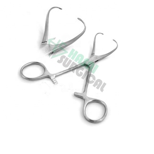 Pinces à serviettes de haute qualité Backhaus, 10 pièces, plaquées or, instruments chirurgicaux en acier inoxydable par Hasni Surgical - Product Image 2
