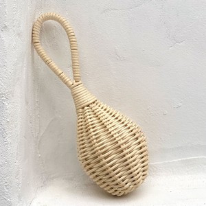 Juguetes artesanales de alta calidad para bebés y niños pequeños, sonajero de mimbre natural, sonajeros para recién nacidos - Product Image 4