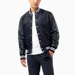 Chaqueta Varsity de Béisbol de Lana con Bordado Personalizado 2024, Estampado Frontal Único, Estilo Urbano, Hombros Caídos, Estilo Delgado, Secado Rápido - Product Image 6