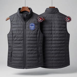 Zeta Phi Beta Sororité et fraternité Gilet bouffant en lettres grecques Veste bouffante - Product Image 2