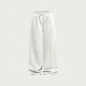 Pantalon de jogging pour homme en toile molletonnée épaisse, chaud pour l'automne, décontracté, respirant, avec logo personnalisé, vente en gros, fabricant - Product Image 1