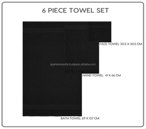 Serviettes en coton OEM abordables 300-600 GSM – Fournisseur en gros d'ensembles de bain pour hôtels et complexes hôteliers - Product Image 6