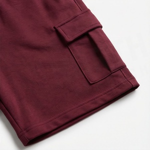 Ensemble 2 pièces pour femmes, t-shirt bordeaux et short cargo avec imprimé ange, coupe ample décontractée, vêtements printemps-été - Product Image 6