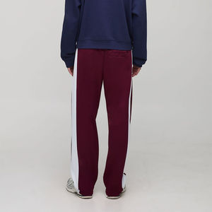 กางเกงขายาวผ้าฝ้ายฟลีซสีพื้นสำหรับผู้ชายสั่งทำพิเศษ กางเกงผู้ชายขายส่งแบบสั่งทำ กางเกงสตรีทแวร์ผู้ชายแบบซักล้าง - Product Image 5