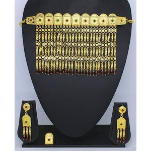 Martasha Designer Islamic Ramadan Special Goldplated UAE <b>Jewellery</b> Special Dubai <b>Jewellery</b> Necklace Earring <b>Set</b> - Product Image 6