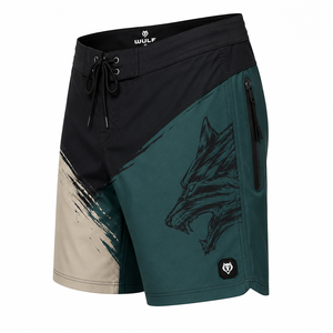 Shorts de MMA pour hommes WULF, impression par sublimation, évacuation de l'humidité, séchage rapide, coupe régulière, vêtements de sport de combat pour adultes - Product Image 4