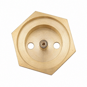 Bride en laiton de précision 1,25 pouce BSP avec 2 trous pour élément chauffant électrique de 8,5 mm, fixation sécurisée de l'équipement - Product Image 1
