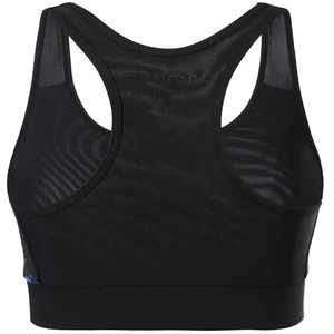 Women <b>Racerback</b> Sports <b>Bra</b> Printed Mesh Back Breathable Medium Support Yoga Workout Top Spandex Polyester Sports <b>Bra</b> - Product Image 2
