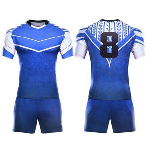 Top Design 2026 Customized High Quality Professional Premium Men's Plus Size Team Wear Rugby Uniforms Breathable Quick Dry Short - Product Image 5