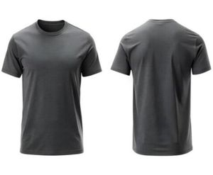 เสื้อยืดคอกลมผู้ชาย ผ้าฝ้าย 100% ระบายอากาศได้ดี น้ำหนัก 180 กรัม เป็นมิตรกับสิ่งแวดล้อม ไซส์ใหญ่ พิมพ์ลายด้านหน้า ผ้าถัก แห้งเร็ว ไม่ยับ ไม่เป็นขุย - Product Image 5