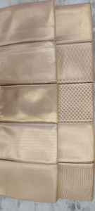 Tissu de soie brocart de luxe pour saris, chemisiers, lehengas – Textile jacquard tissé haut de gamme pour vêtements ethniques de mariée - Product Image 5