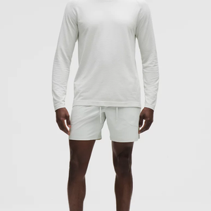 Pantalones Cortos Deportivos de Compresión para Hombre, Poliéster/Algodón, Cintura Elástica, Logotipo Frontal, Corte Ajustado, Antiolor, Doble Capa, Transpirables - Product Image 2