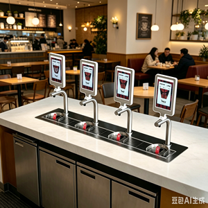 Máquina Expendedora de Café Frío con Dispensador de Leche, Grado Comercial, Capacidad de 64 oz, Componente Central de Motor Plug-And-Play de Alta Calidad - Product Image 5