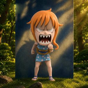 Nuovo Autentico Set da 6 Scatole One Piece Serie Silly Faces Blind Box da Collezione, Action Figure Anime Giapponesi, Ornamenti da Scrivania - Product Image 6