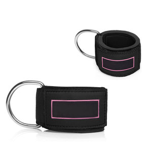 สายรัดข้อเท้าสำหรับยกน้ำหนัก โลโก้แบบกำหนดเอง ดีไซน์ใหม่ สายรัดข้อเท้าแบบปรับได้ทำจากนีโอพรีน - Product Image 2