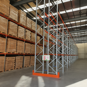 Premium Industrial Heavy Duty 6-Layer Beam Teardrop Pallet Rack Steel Zinc Coating For Corrosion Protection Warehouse Stock - Product Image 6
